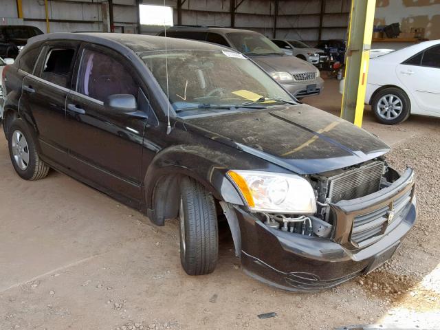 1B3HB28B78D625337 - 2008 DODGE CALIBER BLACK photo 1