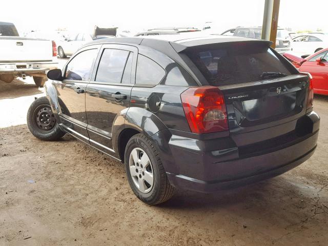 1B3HB28B78D625337 - 2008 DODGE CALIBER BLACK photo 3