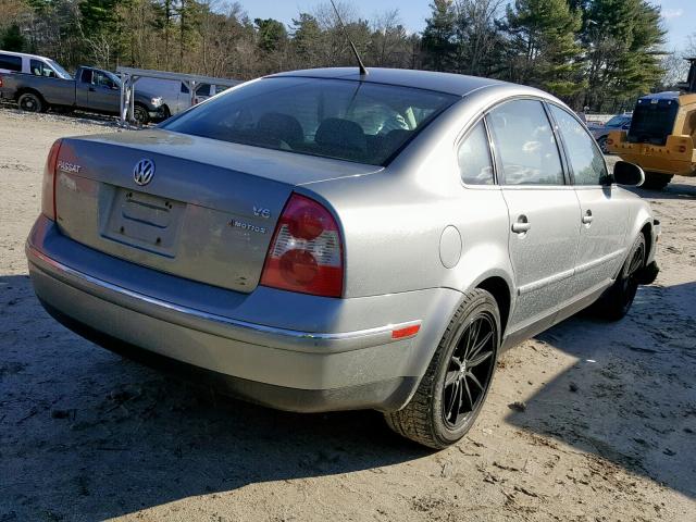 WVWTU63B05P020815 - 2005 VOLKSWAGEN PASSAT GLX 灰色 照片 4