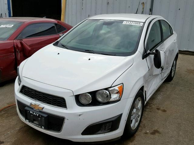 1G1JA5SH3C4151518 - 2012 CHEVROLET SONIC LS 白色 照片 2