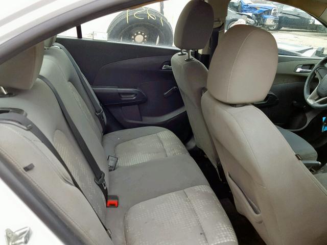 1G1JA5SH3C4151518 - 2012 CHEVROLET SONIC LS 白色 照片 6