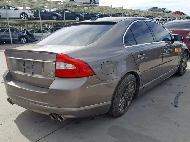 YV1AH852X71019868 - 2007 VOLVO S80 V8 BROWN photo 4