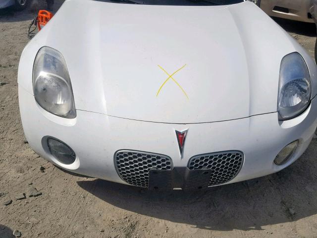 1G2MB33B46Y107562 - 2006 PONTIAC SOLSTICE WHITE photo 7