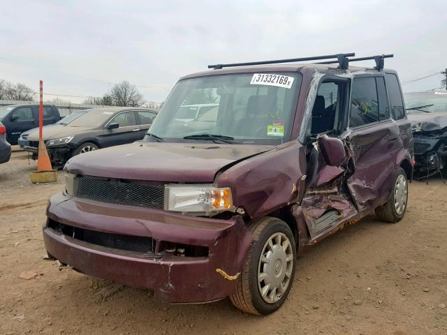 JTLKT324764055603 - 2006 TOYOTA SCION XB 紫色 照片 2
