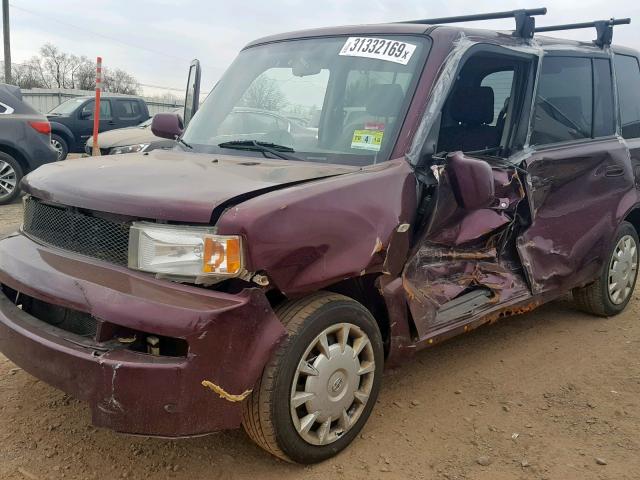 JTLKT324764055603 - 2006 TOYOTA SCION XB 紫色 照片 9