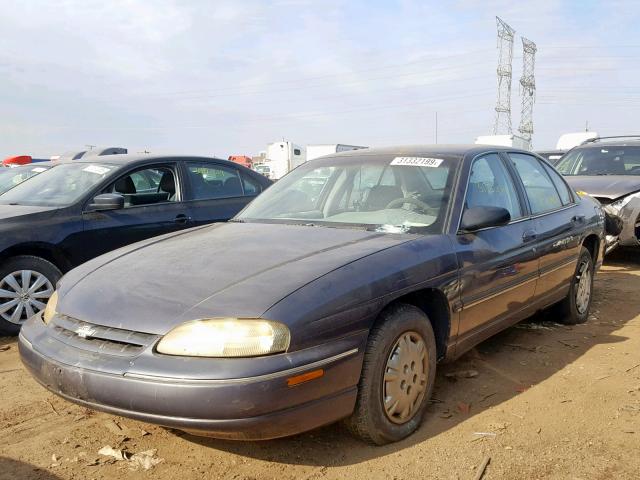 2G1WL52M8S9127076 - 1995 CHEVROLET LUMINA GRAY photo 2