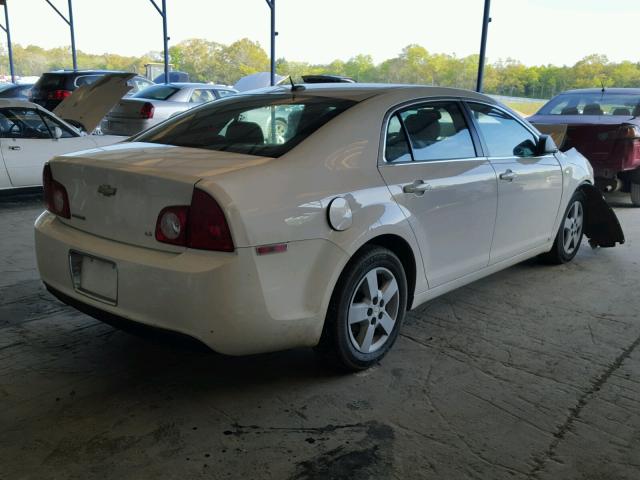 1G1ZG57B18F161725 - 2008 CHEVROLET MALIBU LS 白色 照片 4