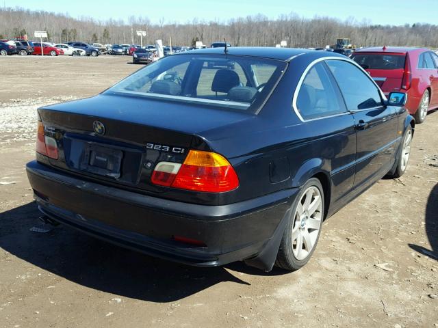 WBABM3349YJN83989 - 2000 BMW 323 CI BLACK photo 4