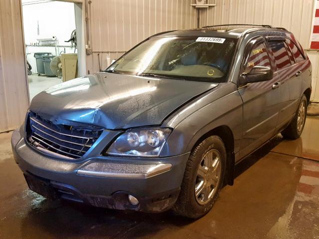 2C8GF68425R649981 - 2005 CHRYSLER PACIFICA T SILVER photo 2