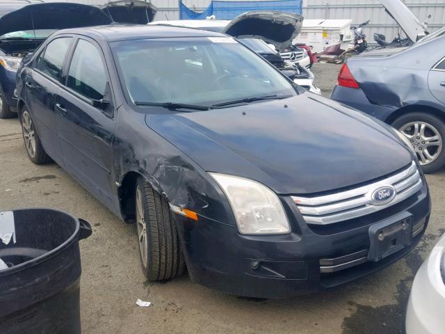 3FAHP07Z29R192768 - 2009 FORD FUSION SE BLACK photo 1