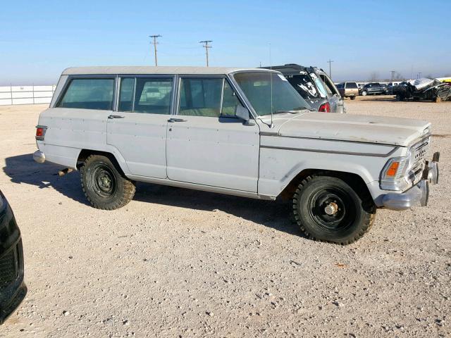 J2A144CN44499 - 1972 JEEP WAGONEER GRAY photo 9