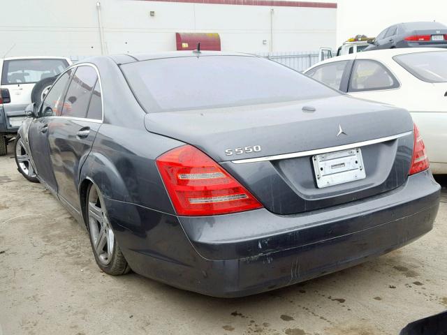 WDDNG71XX7A032664 - 2007 MERCEDES-BENZ S 550 TWO TONE photo 3