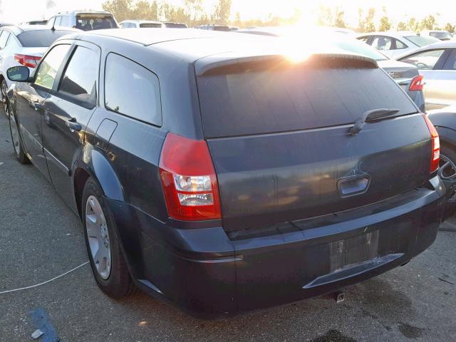 2D4FV47T66H213545 - 2006 DODGE MAGNUM SE BLACK photo 3