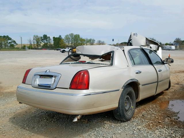 1LNHM83W42Y609288 - 2002 LINCOLN TOWN CAR C GOLD photo 4