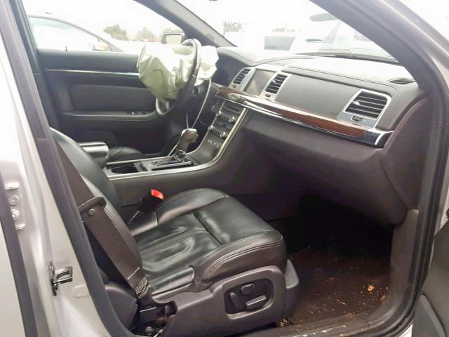 1LNHL9DR7AG608044 - 2010 LINCOLN MKS SILVER photo 5