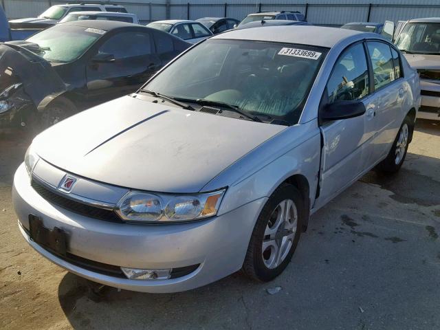1G8AL52F84Z181323 - 2004 SATURN ION LEVEL SILVER photo 2