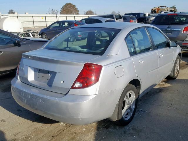 1G8AL52F84Z181323 - 2004 SATURN ION LEVEL SILVER photo 4
