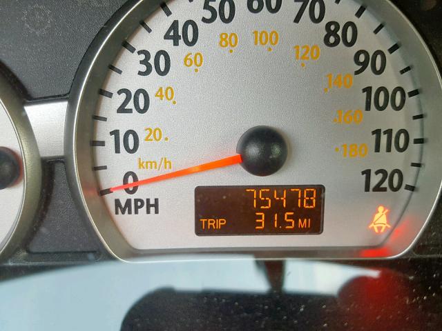 1G8AL52F84Z181323 - 2004 SATURN ION LEVEL SILVER photo 8