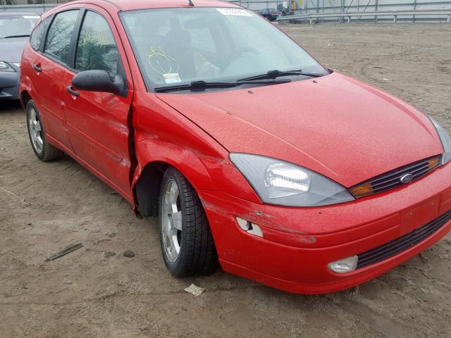 3FAHP37Z73R172993 - 2003 FORD FOCUS ZX5 RED photo 9