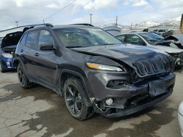 1C4PJMDS4HW614590 - 2017 JEEP CHEROKEE L GRAY photo 1