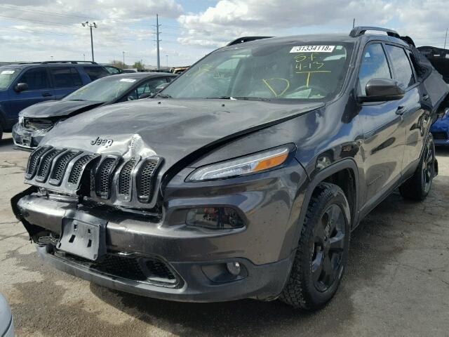 1C4PJMDS4HW614590 - 2017 JEEP CHEROKEE L GRAY photo 2