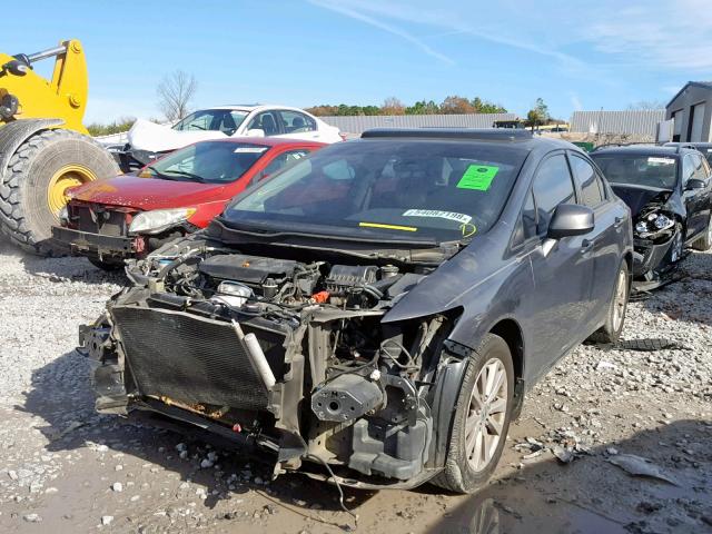 2HGFB2F95CH505958 - 2012 HONDA CIVIC EXL 石墨色 照片 2