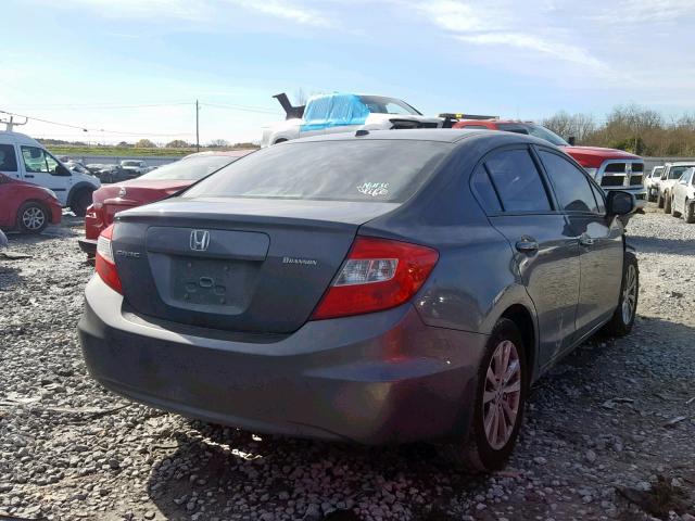 2HGFB2F95CH505958 - 2012 HONDA CIVIC EXL 石墨色 照片 4