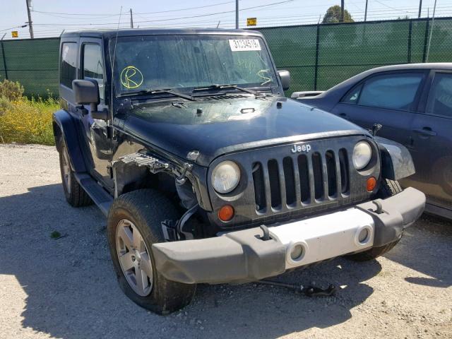 1J4FA54139L719692 - 2009 JEEP WRANGLER S BLACK photo 1