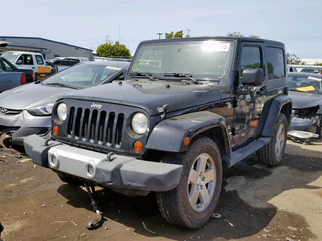 1J4FA54139L719692 - 2009 JEEP WRANGLER S BLACK photo 2