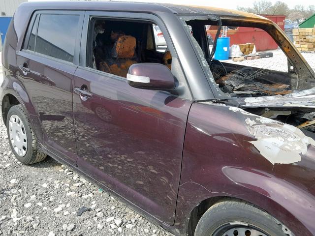JTLZE4FE2B1138658 - 2011 TOYOTA SCION XB 紫色 照片 10