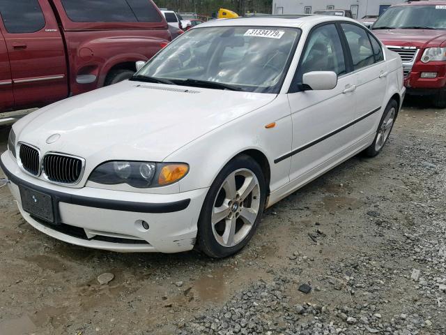 WBAEV53464KM37298 - 2004 BMW 330 I WHITE photo 2