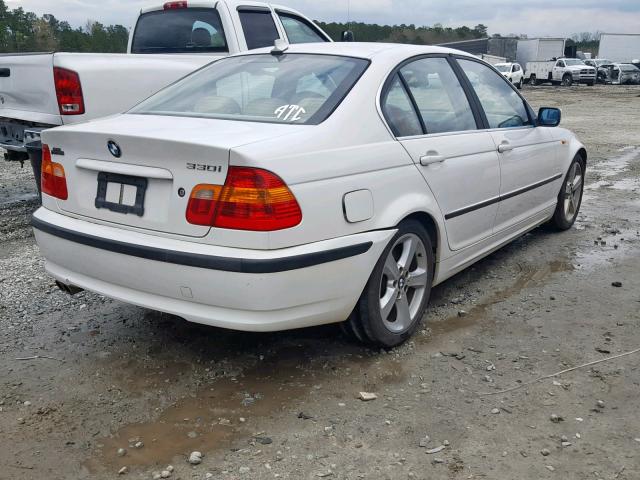 WBAEV53464KM37298 - 2004 BMW 330 I WHITE photo 4