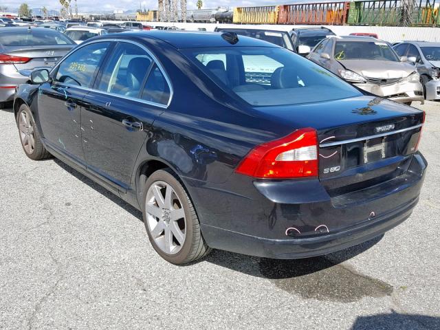 YV1AS982281059026 - 2008 VOLVO S80 3.2 BLACK photo 3