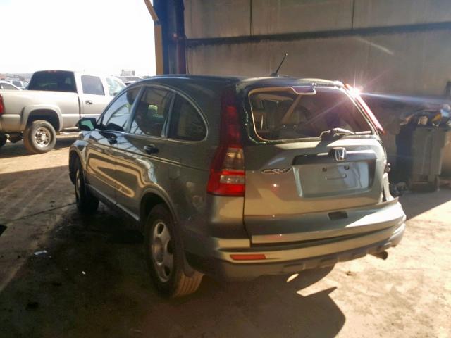 JHLRE3H31BC014809 - 2011 HONDA CR-V LX BLUE photo 3