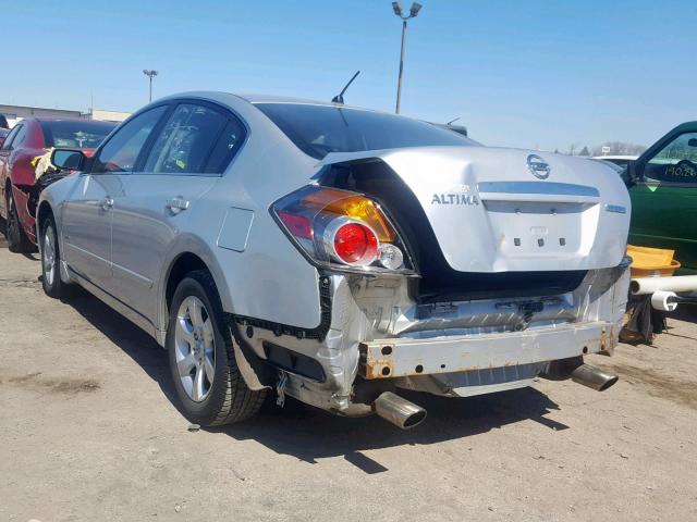 1N4CL21E19C177863 - 2009 NISSAN ALTIMA HYB SILVER photo 3