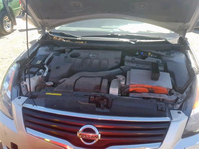 1N4CL21E19C177863 - 2009 NISSAN ALTIMA HYB SILVER photo 7