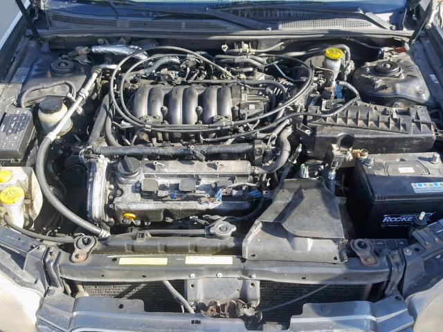 JN1CA31A41T107266 - 2001 NISSAN MAXIMA GXE GRAY photo 7