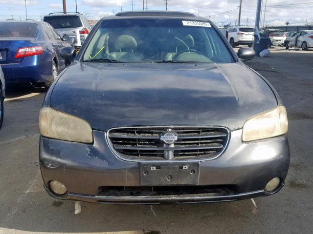 JN1CA31A41T107266 - 2001 NISSAN MAXIMA GXE GRAY photo 9