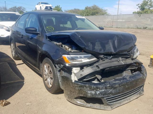 3VW2K7AJ3BM080992 - 2011 VOLKSWAGEN JETTA BASE BLACK photo 1