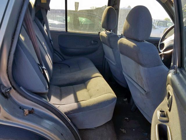 KNDJA723115695224 - 2001 KIA SPORTAGE SILVER photo 6