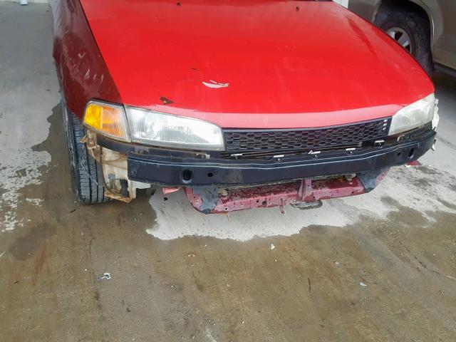 JA3AY26C8YU030568 - 2000 MITSUBISHI MIRAGE DE RED photo 9