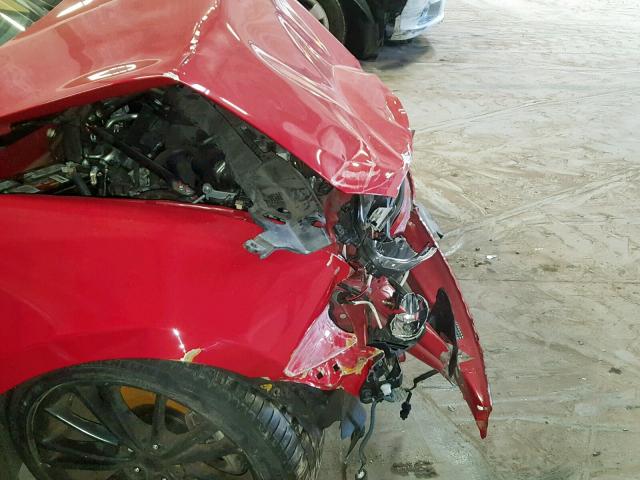 JF1ZNAA15F9710608 - 2015 TOYOTA SCION FR-S RED photo 9