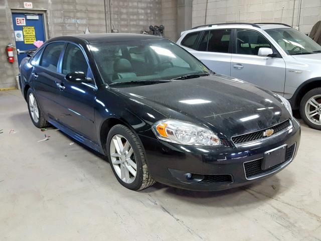 2G1WC5E39C1249559 - 2012 CHEVROLET IMPALA LTZ BLACK photo 1