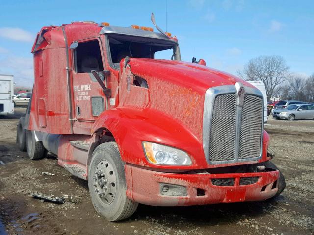 1XKAD49X8HJ172108 - 2017 KENWORTH CONSTRUCTI RED photo 1