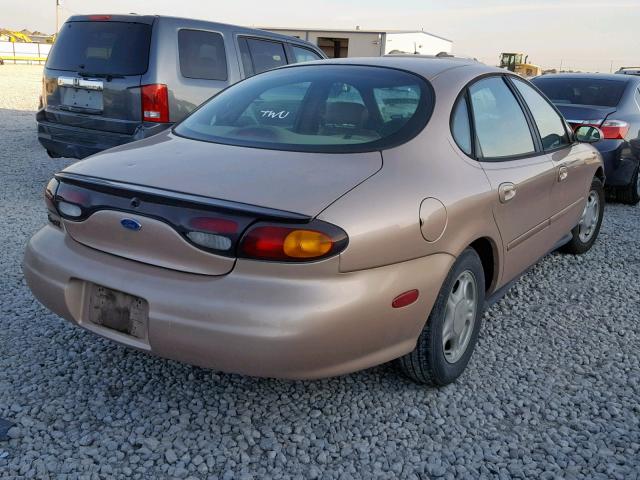 1FALP52U4TA156195 - 1996 FORD TAURUS GL TAN photo 4