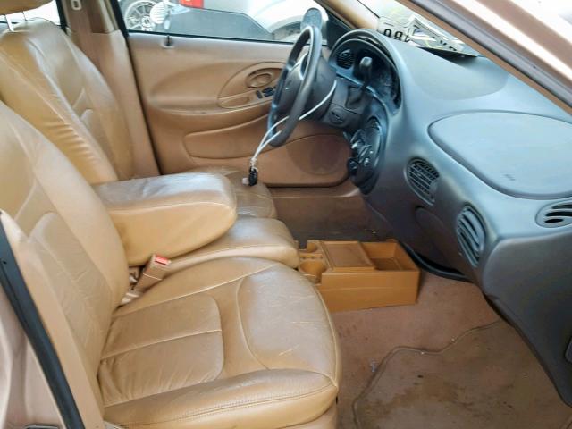 1FALP52U4TA156195 - 1996 FORD TAURUS GL TAN photo 5