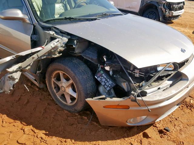 1G3GR64H314111885 - 2001 OLDSMOBILE AURORA BEIGE photo 9