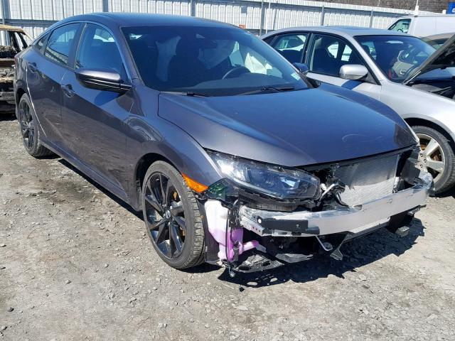 2HGFC2F82KH516208 - 2019 HONDA CIVIC SPOR GRAY photo 1