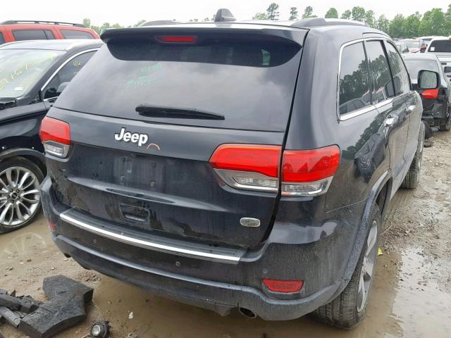 1C4RJECG4EC180003 - 2014 JEEP GRAND CHER BLACK photo 4