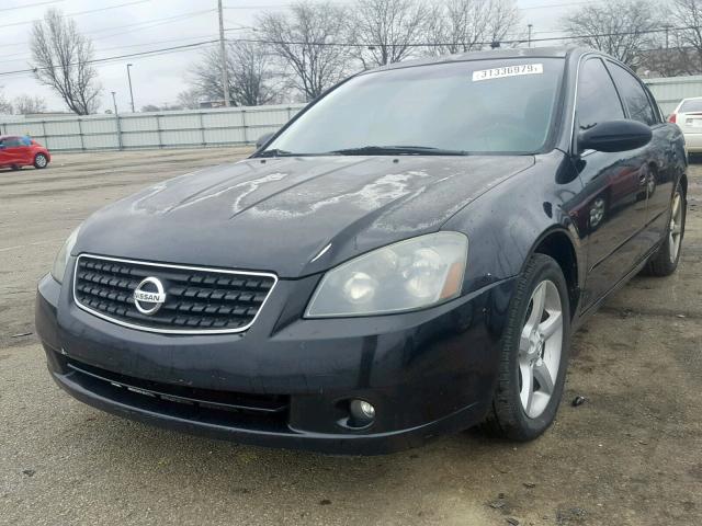 1N4BL11D96C141105 - 2006 NISSAN ALTIMA SE BLACK photo 2